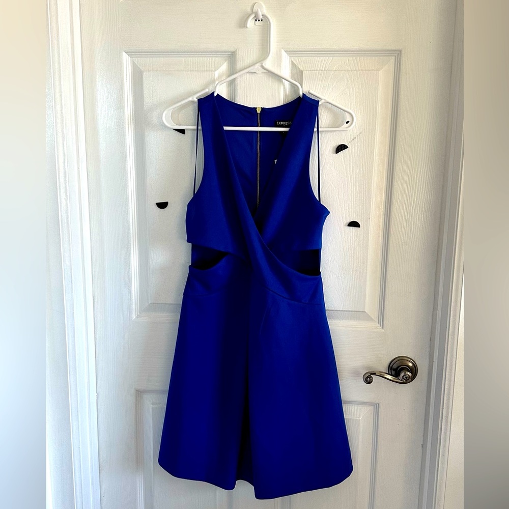 Royal Blue short dress from Express
